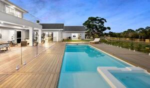 Modwood decking creates an outdoors sanctuary that seamlessly blends external living spaces